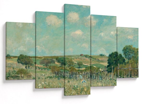 Slika - Alfred Sisley, Meadow, reprodukcije (150x105 cm)