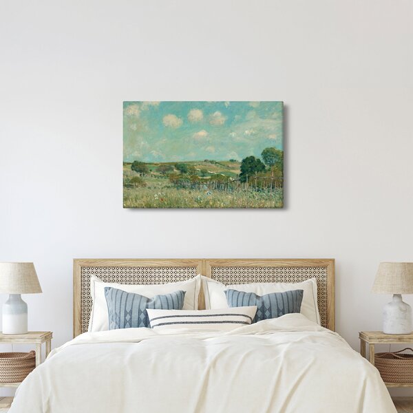 Slika - Alfred Sisley, Meadow, reprodukcije (90x60 cm)
