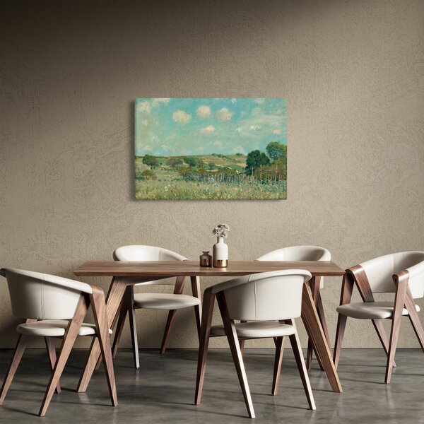 Slika - Alfred Sisley, Meadow, reprodukcije (90x60 cm)