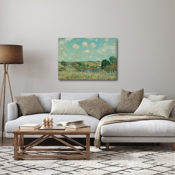 Slika - Alfred Sisley, Meadow, reprodukcije (70x50 cm)