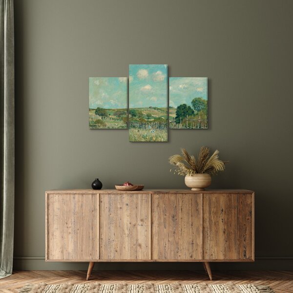 Slika - Alfred Sisley, Meadow, reprodukcije (90x60 cm)
