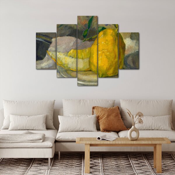 Slika - French 19th Century, Melon and Lemon, reprodukcije (150x105 cm)