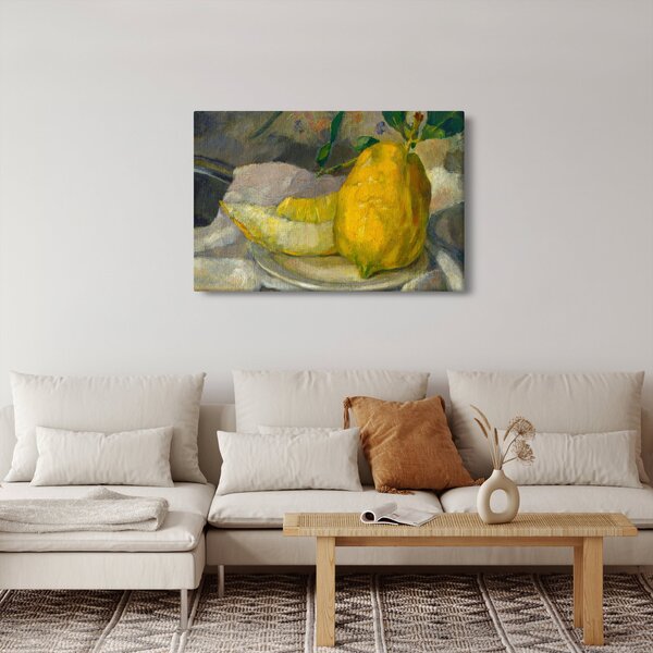 Slika - French 19th Century, Melon and Lemon, reprodukcije (90x60 cm)
