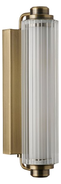 Zidne Svjetiljka Nordlux, Nimal Double, prigušiv, Zlato / mjed, Kupaonica, Plastika