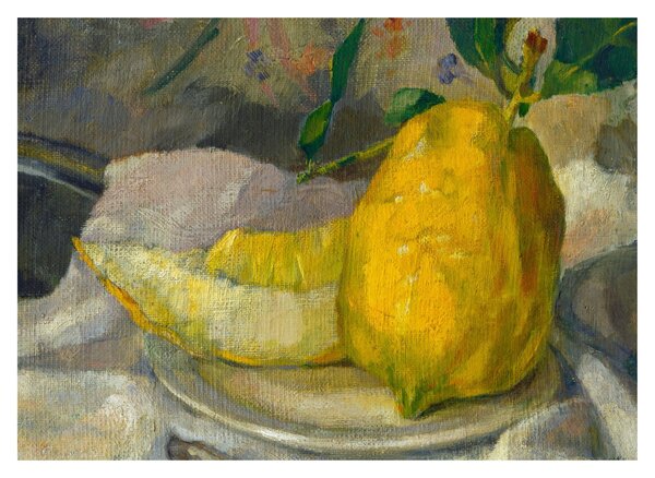 Slika - French 19th Century, Melon and Lemon, reprodukcije (70x50 cm)
