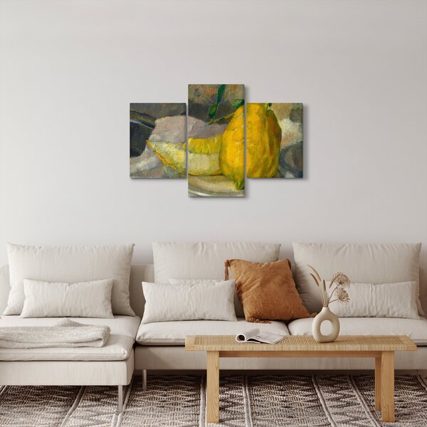 Slika - French 19th Century, Melon and Lemon, reprodukcije (90x60 cm)