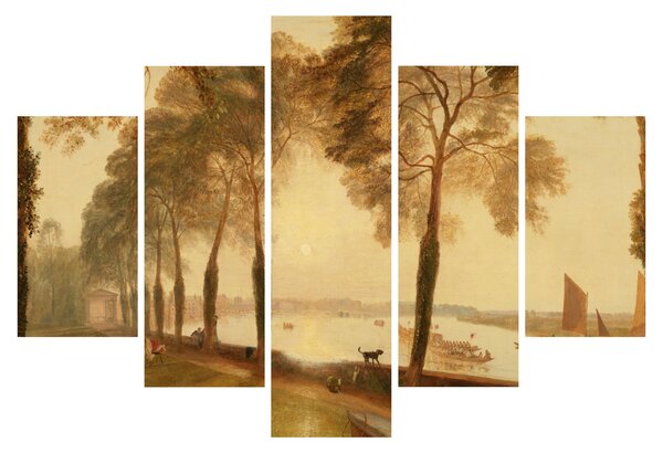 Slika - Joseph Mallord William Turner, Mortlake Terrace, reprodukcije (150x105 cm)