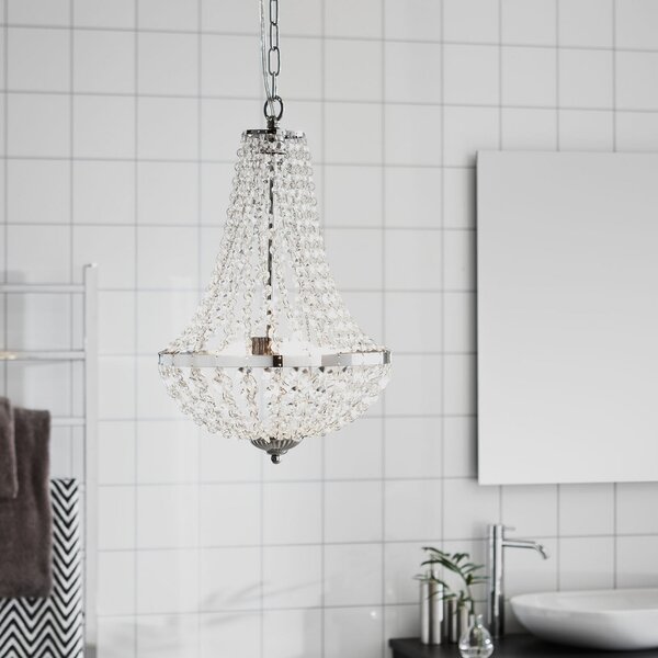 Lusteri Markslöjd, Gränsö, prigušiv, Providna, Kupaonica, Kristal