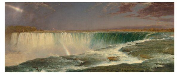 Slika - Frederic Edwin Church, Niagara, reprodukcije (120x50 cm)
