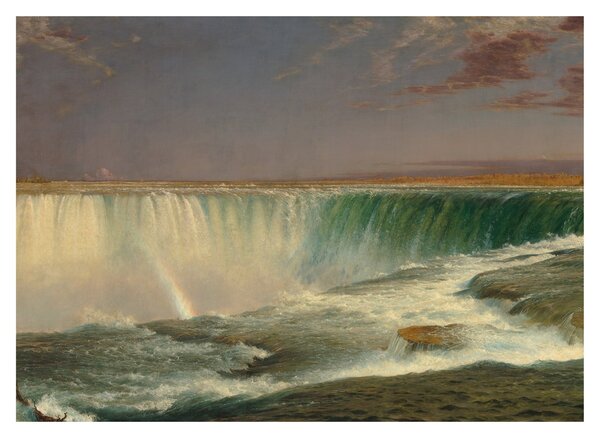 Slika - Frederic Edwin Church, Niagara, reprodukcije (70x50 cm)
