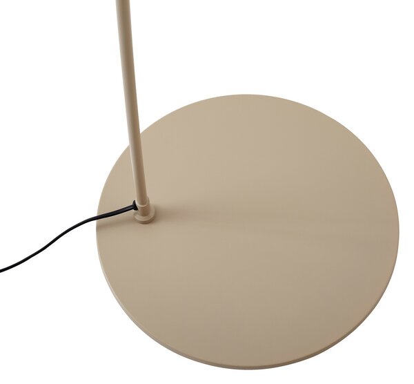 Podne Lampa Lindby, Triangolo, Bež, Dnevna soba, Metal, Moderan