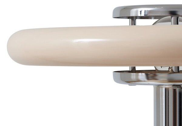 Podne Lampa Lindby, Branford, Bež, Dnevna soba, Metal, Vintage