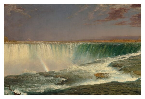 Slika - Frederic Edwin Church, Niagara, reprodukcije (90x60 cm)