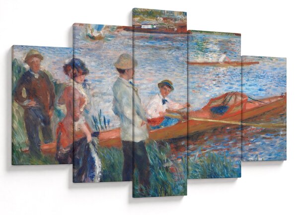 Slika - Auguste Renoir, Oarsmen at Chatou, reprodukcije (150x105 cm)