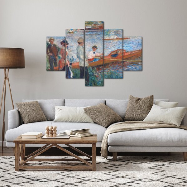 Slika - Auguste Renoir, Oarsmen at Chatou, reprodukcije (150x105 cm)