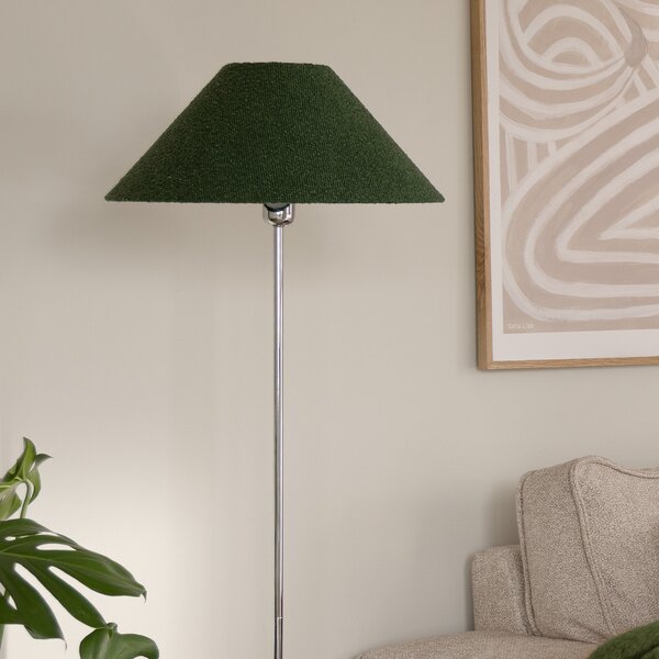 Podne Lampa Globen Lighting, Zelena, Dnevna soba, Tkanina / tekstil, Moderan