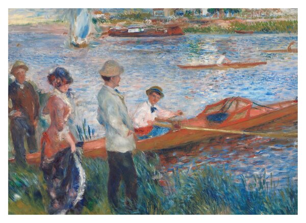 Slika - Auguste Renoir, Oarsmen at Chatou, reprodukcije (70x50 cm)