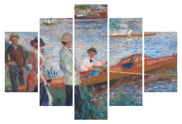 Slika - Auguste Renoir, Oarsmen at Chatou, reprodukcije (150x105 cm)