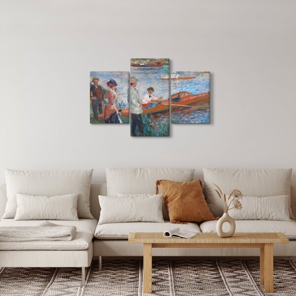 Slika - Auguste Renoir, Oarsmen at Chatou, reprodukcije (90x60 cm)