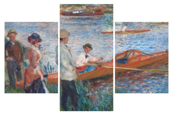 Slika - Auguste Renoir, Oarsmen at Chatou, reprodukcije (90x60 cm)
