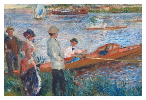 Slika - Auguste Renoir, Oarsmen at Chatou, reprodukcije (90x60 cm)