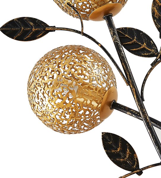 Stolne Lampa Lucande, Evory, Crno, Dnevna soba, Metal, Firentinski