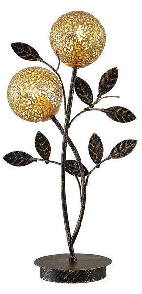 Stolne Lampa Lucande, Evory, Crno, Dnevna soba, Metal, Firentinski