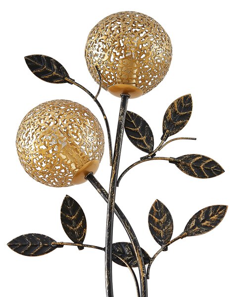 Stolne Lampa Lucande, Evory, Crno, Dnevna soba, Metal, Firentinski
