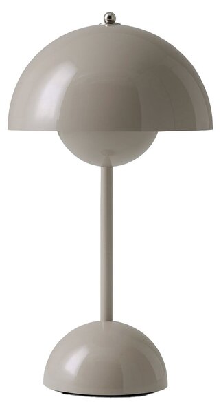 Stolne Lampa &Tradition, Flowerpot VP9, prigušiv, Sivo, Dnevna soba, Plastika, Dizajn