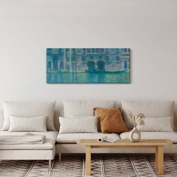Slika - Claude Monet, Palazzo da Mula, Venice, reprodukcije (120x50 cm)
