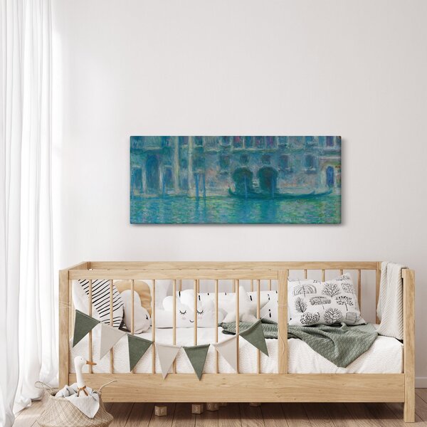 Slika - Claude Monet, Palazzo da Mula, Venice, reprodukcije (120x50 cm)