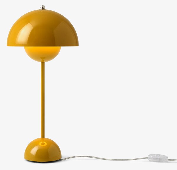 Stolne Lampa &Tradition, Flowerpot VP3, Žuta, Dnevna soba, Metal, Dizajn