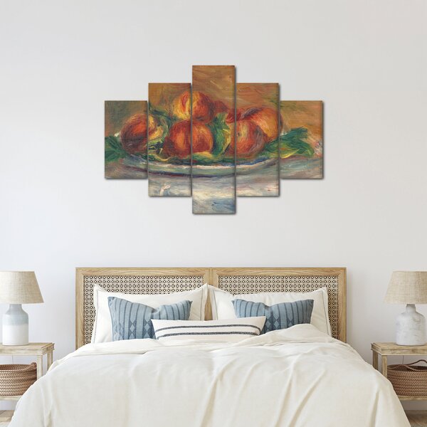 Slika - Auguste Renoir, Peaches on a Plate, reprodukcije (150x105 cm)