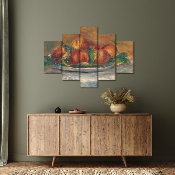Slika - Auguste Renoir, Peaches on a Plate, reprodukcije (150x105 cm)