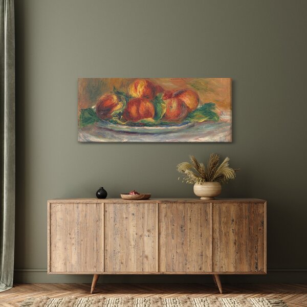 Slika - Auguste Renoir, Peaches on a Plate, reprodukcije (120x50 cm)
