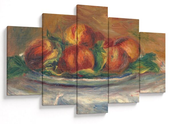 Slika - Auguste Renoir, Peaches on a Plate, reprodukcije (150x105 cm)