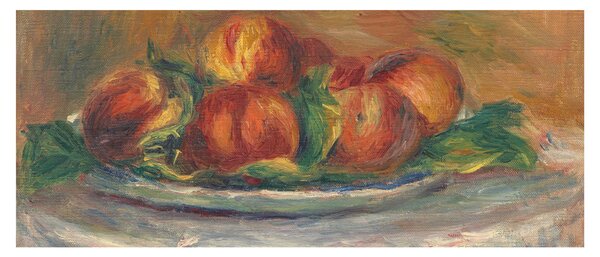 Slika - Auguste Renoir, Peaches on a Plate, reprodukcije (120x50 cm)