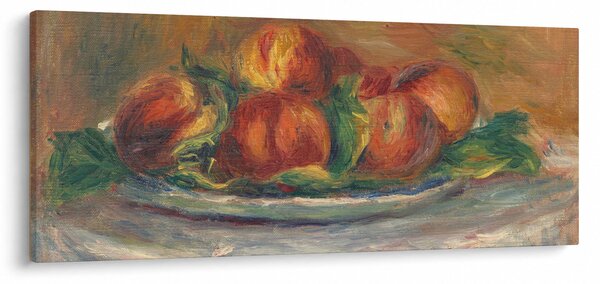 Slika - Auguste Renoir, Peaches on a Plate, reprodukcije (120x50 cm)