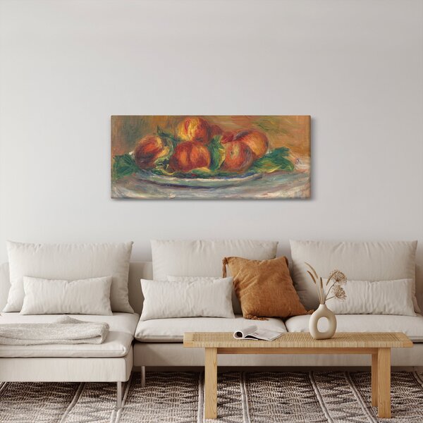 Slika - Auguste Renoir, Peaches on a Plate, reprodukcije (120x50 cm)