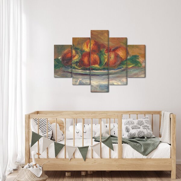 Slika - Auguste Renoir, Peaches on a Plate, reprodukcije (150x105 cm)