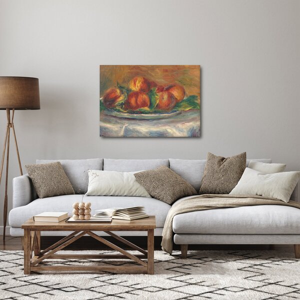 Slika - Auguste Renoir, Peaches on a Plate, reprodukcije (70x50 cm)