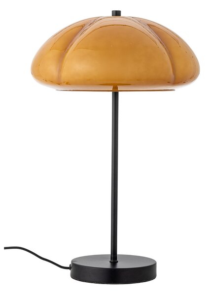 Stolne Lampa Bloomingville, Kinoko, Žuta, Dnevna soba, Staklo