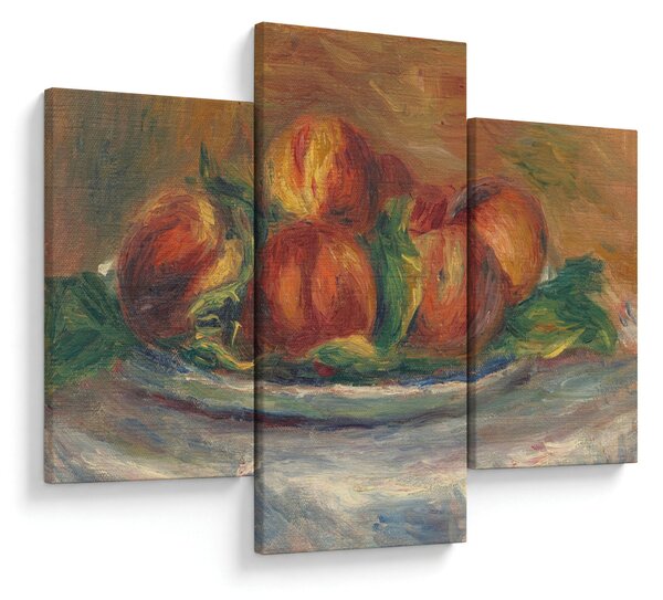 Slika - Auguste Renoir, Peaches on a Plate, reprodukcije (90x60 cm)