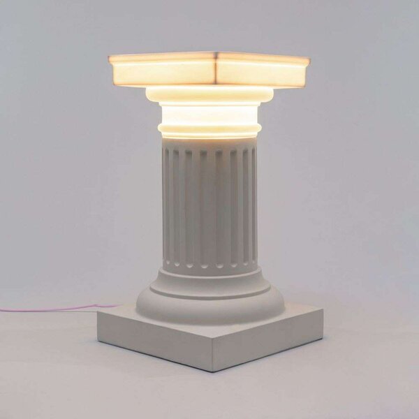 Stolne Lampa SELETTI, Bijela, Dnevna soba, Ostalo