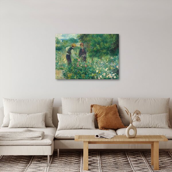 Slika - Auguste Renoir, Picking Flowers, reprodukcije (70x50 cm)