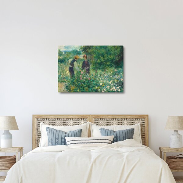 Slika - Auguste Renoir, Picking Flowers, reprodukcije (70x50 cm)