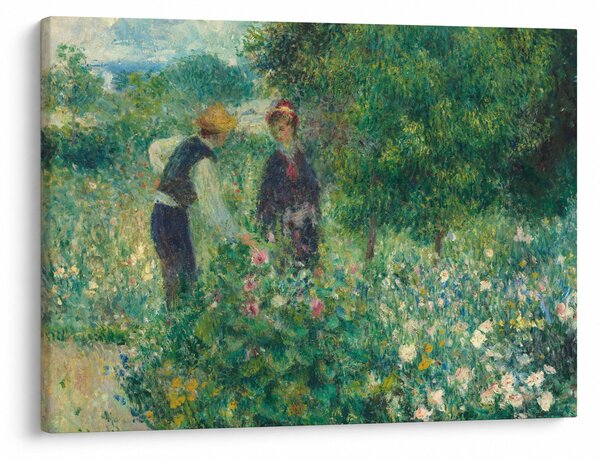 Slika - Auguste Renoir, Picking Flowers, reprodukcije (70x50 cm)