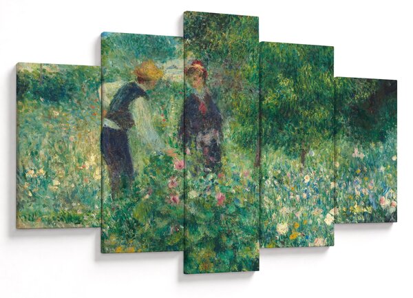 Slika - Auguste Renoir, Picking Flowers, reprodukcije (150x105 cm)