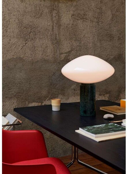 Stolne Lampa &Tradition, prigušiv, Zelena, Dnevna soba, Kamen, Dizajn