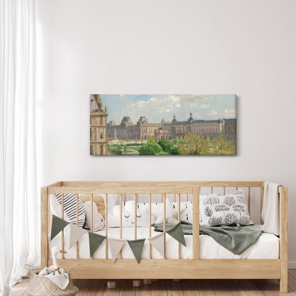 Slika - Camille Pissarro, Place du Carrousel, Paris, reprodukcije (120x50 cm)